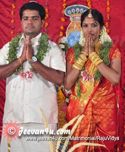 Raju Vidya Marriage Album Kerala